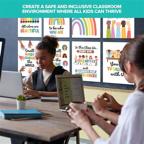 Decorably 12 Diversity Posters for Classroom, India | Ubuy