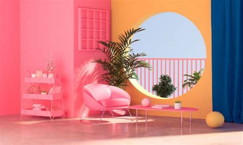Pink Bedroom Walls: Trendy Two-Colour Combos