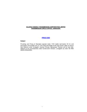 Fillable Online Providing and Fixing of Standard reputed make 11KV ...