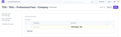 Khatavahi BI Solutions LLP - TDS Setup for India