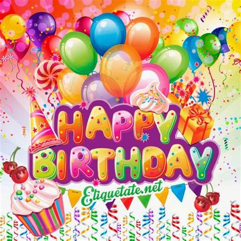 Imágenes de Happy Birthday gratis para compartir