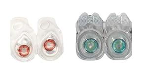 Buy Combo Color Contact Zero Power Lens (Red Chilli & Aqua) Online at ...