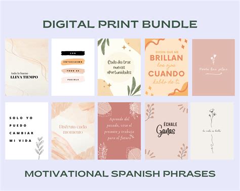 Spanish Motivational Sayings