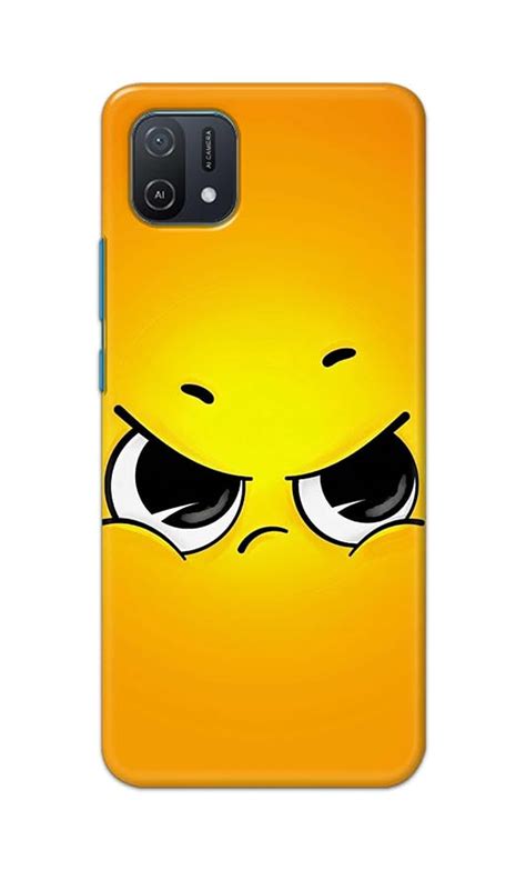 PRINTFIDAA® Printed Hard Back Cover for Oppo A16K Back Cover (Angry ...