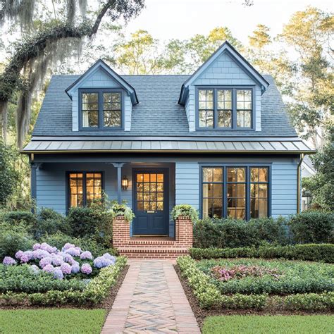 Slate Blue Craftsman Bungalow