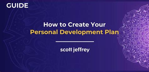 Image result for How to Lay Out a Personal Development Plan