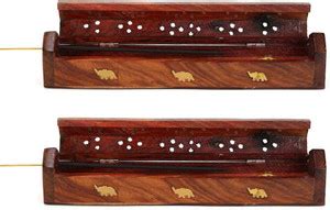 DigiRake Sheesham Wood Agarbatti Incense Stand (Pack of 2), Agarbatti ...