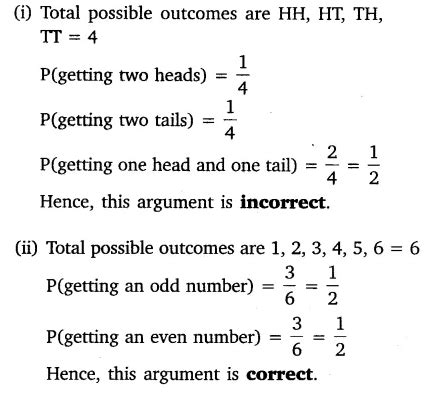 Which of the following arguments are correct and which are not correct ...
