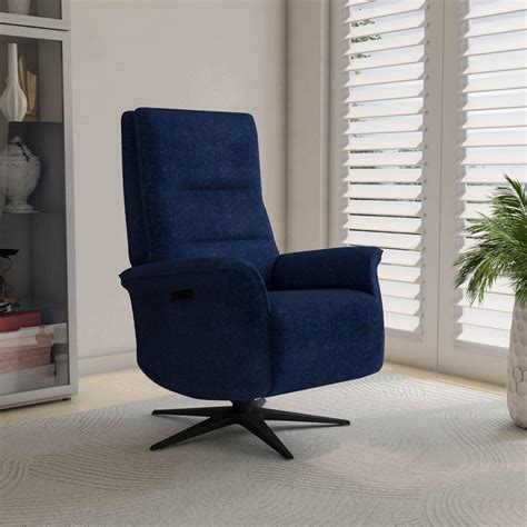 Buy Hover 1 Seater Triple Motor Zero Gravity Electric Recliner (Blue ...