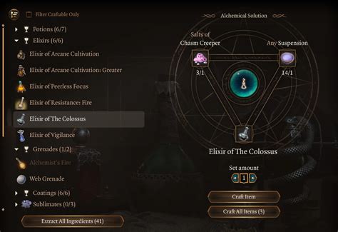 Alchemy - bg3.wiki
