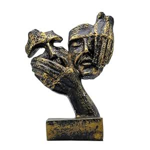 Ezy Cart Modern Abstract Couple Sculpture ? Polyresin Love Figurine for ...