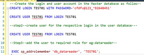 Adding a User to Azure SQL Database 的图像结果