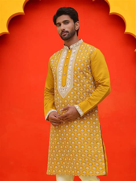 Embroidered Kurtas For Men – Jompers