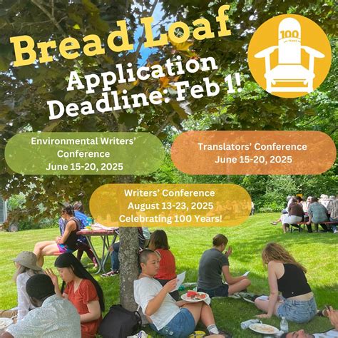 Bread Loaf Writers' Conferences (@breadloafwriter) • Instagram photos ...