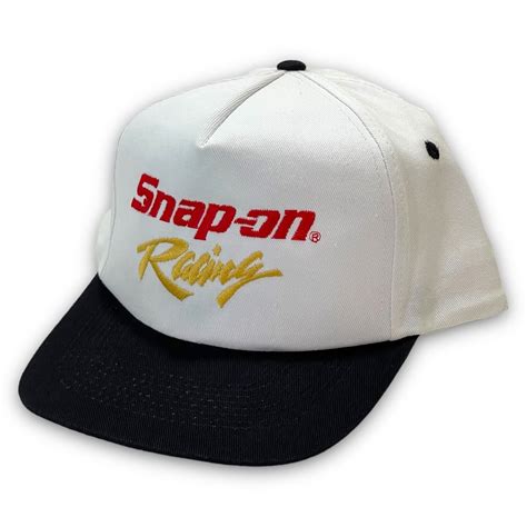 Snap-On Racing VINTAGE Snapback Rope Trucker Hat 1990s Snap On Tools ...