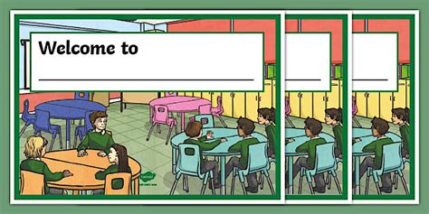 Editable Welcome Door Signs Second Level