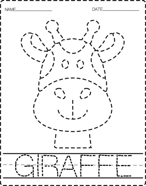 Free Animal Tracing Worksheets at Sarah Dobell blog