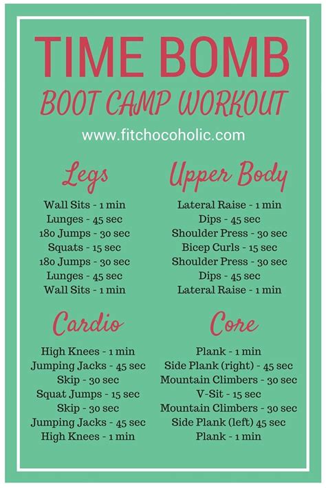 Boot Camp Workout Class 的图像结果