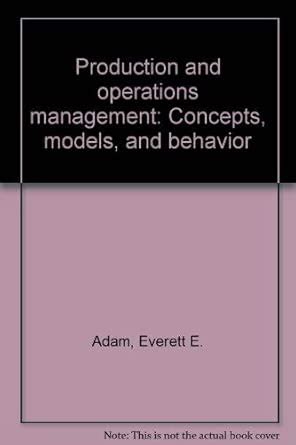 Buy Production and Operations Management: Concepts, Models and ...