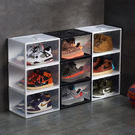 Buy Shoe Storage Boxes Organizers 15 x 11 x 9.25 Extra Large Size ...