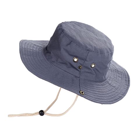 MANHUJI Sombrero Para Hombre Wide Brim Hiking Fishing Bucket Hats ...