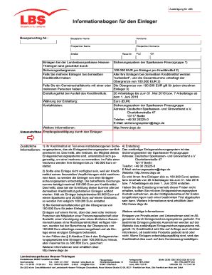 Ausfüllbar Online lbs l BausparvertragNr - lbs Fax Email Drucken ...