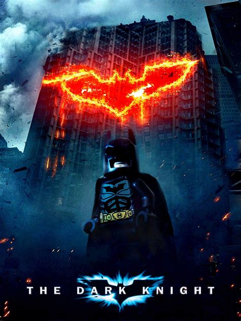 LEGO The Dark Knight: Poster (2008) in 2023 | Lego batman wallpaper ...