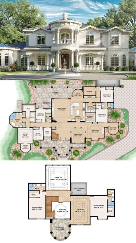 Spacious Luxury Home Floor Plan