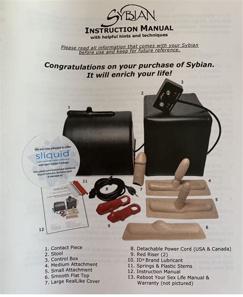 Sybian with all Attachments, Booklets, Stool, Box - Used Sybian ...