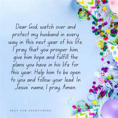 10 Loving Birthday Prayers for My Husband