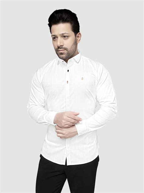 Designer Shirt with Collar Accessories – Blackandwhiteshirts