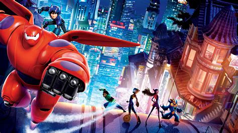 Sfondi Robot Big Hero 6 cartone animato Mondo fantastico 1920x1080