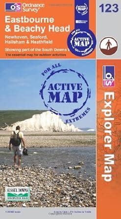 Buy Eastbourne and Beachy Head: Sheet 123 (OS Explorer Map Active) Book ...