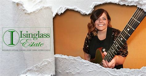 Lindsay Blacksher solo at Isinglass Estate, Isinglass Estate, Fontana ...