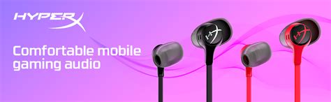 HyperX Cloud Earbuds Ii Gaming Earbuds with Mic-Red (705L8Aa),in Ear ...