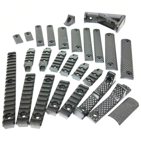 Buy G&P Rail Cover Set with Angled Foregrip for Airsoft Keymod & M-LOK ...