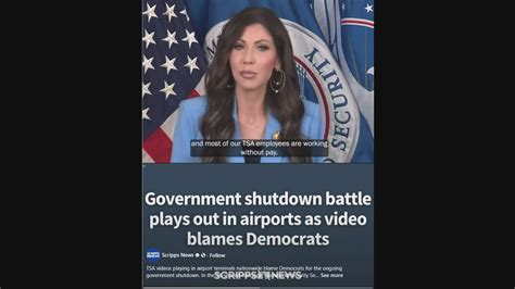 SEA Airport will not play Kristi Noem video | king5.com