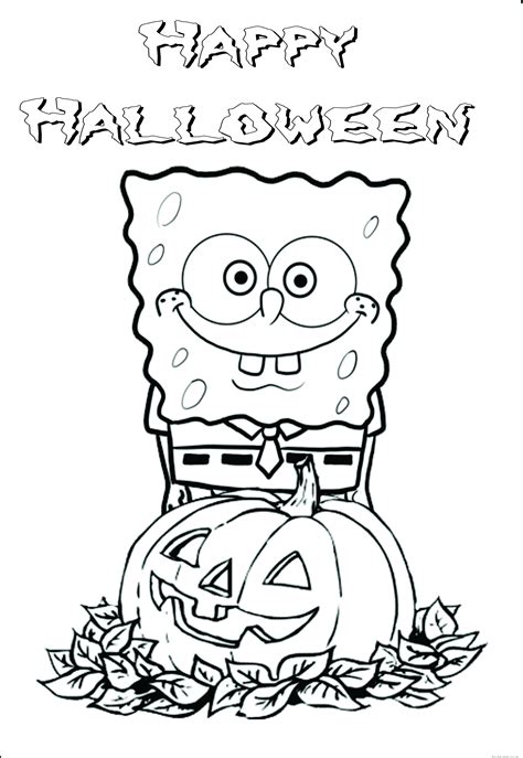 Free Halloween Coloring Printables - Educational Printable Worksheets