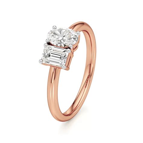 Opulent Elegant 2-Stone Toi Et Moi Ring – WAHE
