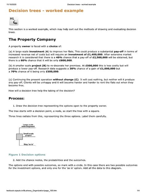 Decision Tree Example | PDF