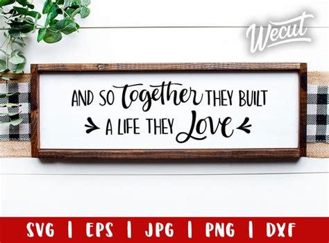 Couple SVG File for Cricut / Farmhouse Sign Svg / Bedroom - Etsy India