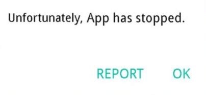 Image result for Has Stopped Android