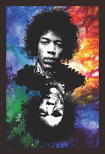 Mad Masters Jimi Hendrix 1 Piece Wooden Framed Painting |Wall Art ...