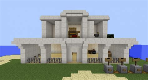 AutoHouse - Automount Building A House - By BxPLAY Minecraft Map