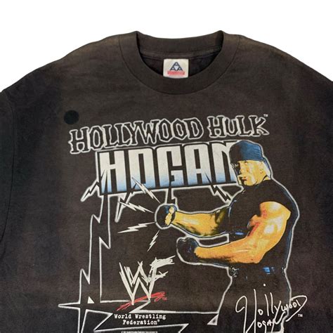 Vintage Hollywood Hulk Hogan "WWF" T-Shirt