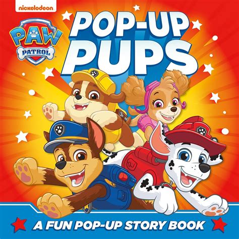 PAW Patrol Pop-Up Pups Board Book: An exciting lift the flap, pop-up ...