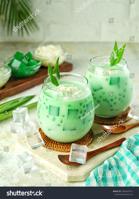 Buko Pandan Salad Filipino Made Green Stock Photo 1966207015 | Shutterstock