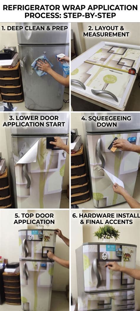 Fridge Wallpaper & Fridge Stickers | Stylish Refrigerator Stickers Online