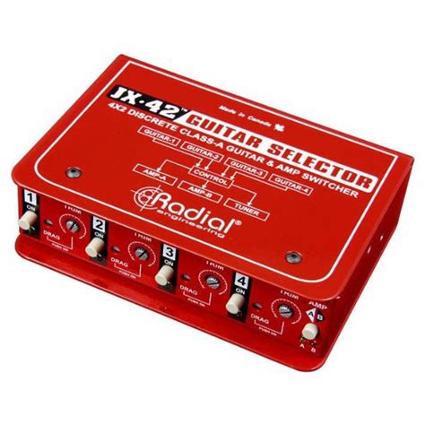 JX-42 Guitar and Amp Switcher – BAJAAO.COM