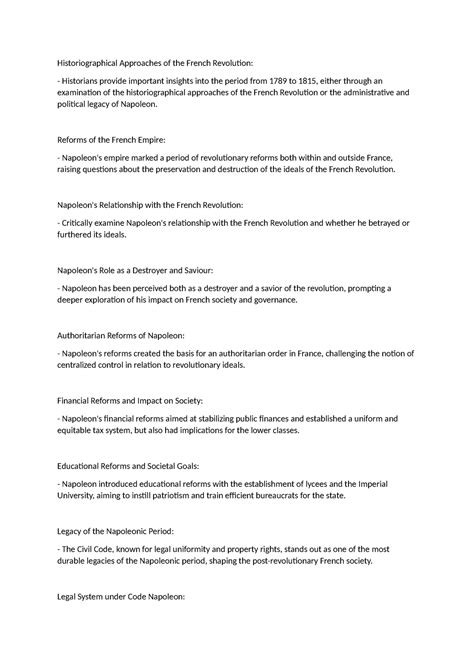 Historiographical Approaches of the French Revolution - Reforms of the ...